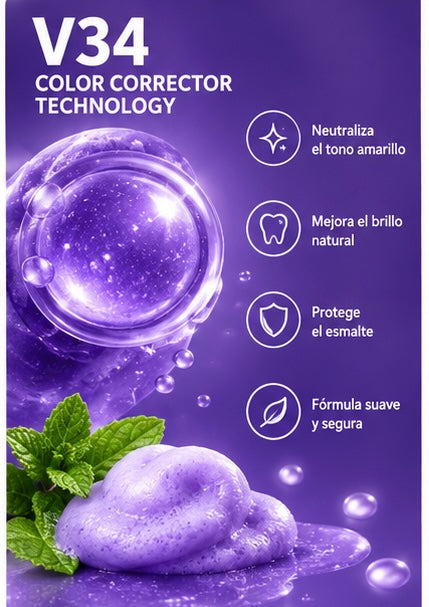 Espuma Blanqueadora Dental V34 – HVIQAN