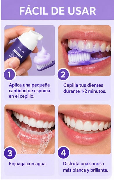 Espuma Blanqueadora Dental V34 – HVIQAN