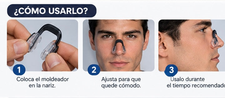 Corrector y Moldeador Nasal 2 en 1